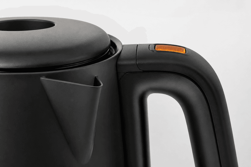 Detailaufnahme des Wasserkochers